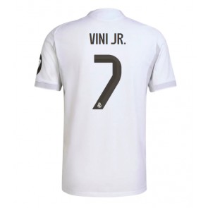 Real Madrid Vinicius Junior #7 Hjemmebanetrøje 2025-26 Kortærmet